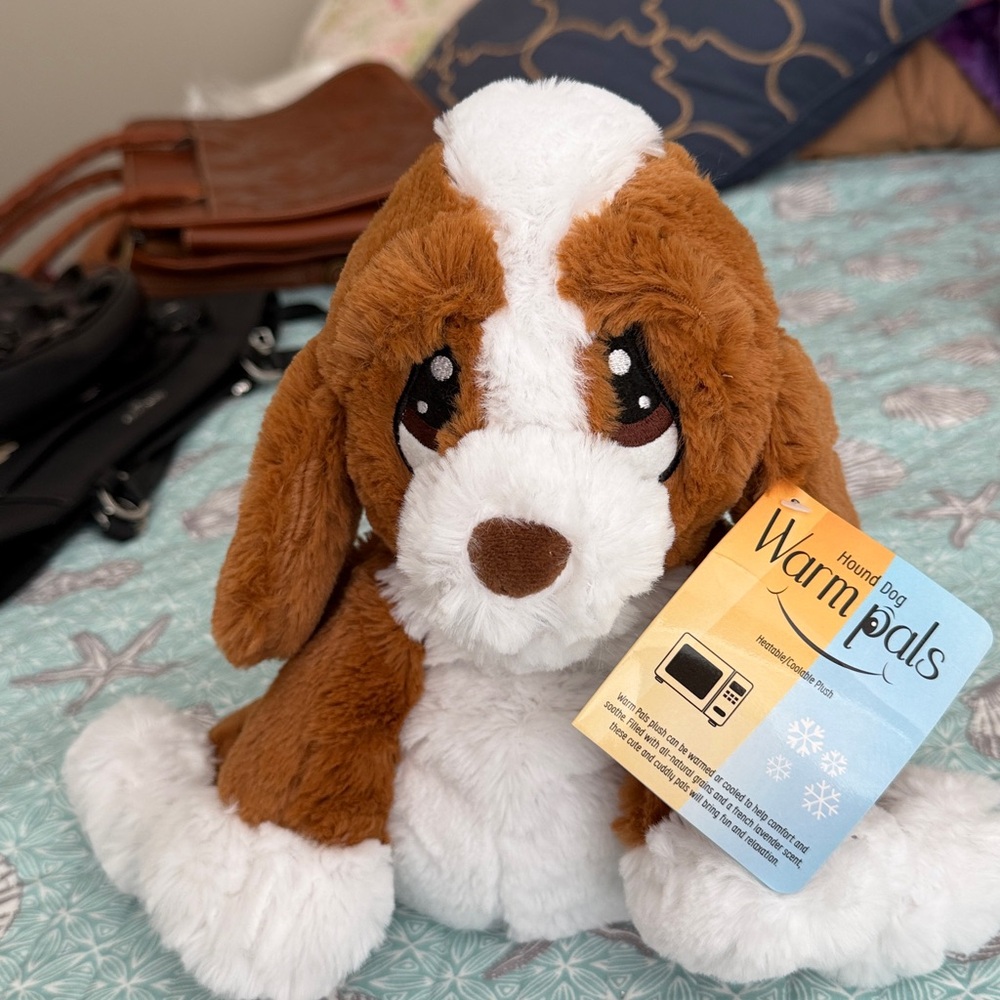 Hound dog warm, pals, heat bowl and cool bowl plush for your favorite little one - Picture 7 of 7